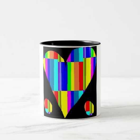 mok van het regenbooghart (Center)