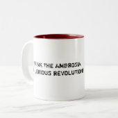 MOK VAN HET REGIME VAN Glorious REVOLUTION! (Voorkant links)