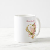 Mok van het roze en het goudmeel (Voorkant rechts)