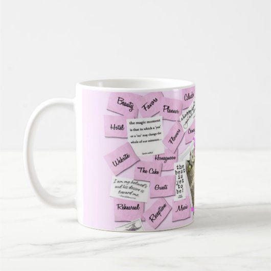 Mok van het Roze Weddenschap Coffee Cup (Links)