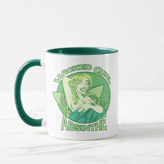 Mok van het schuitmeisje Absinthe (Links)