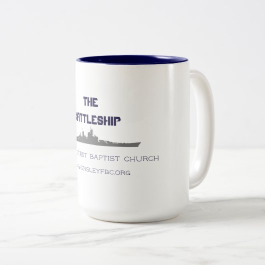 Mok van het slagschip! Steun EFBC! (Voorkant rechts)