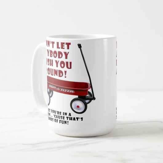 Mok van het spoelen Wagon (Voorkant links)