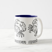 Mok van het sterrenbeeld: kanker (Voorkant rechts)