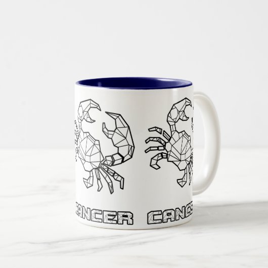 Mok van het sterrenbeeld: kanker (Voorkant rechts)