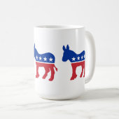 Mok van het symbool voor de Democratische Partij (Voorkant rechts)