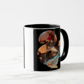 Mok van het tapijtsilhouet (Voorkant rechts)