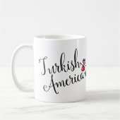 Mok van het Turkse Amerikaanse binnenste hart (Links)