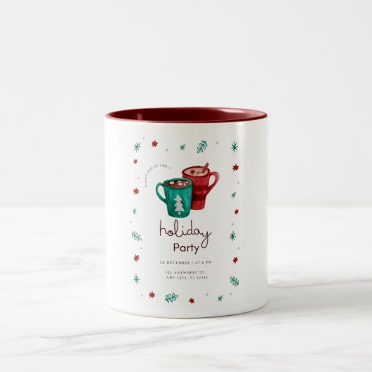 Mok van het vakantiefeest (Center)