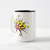 Mok van het vraagteken (Voorkant links)