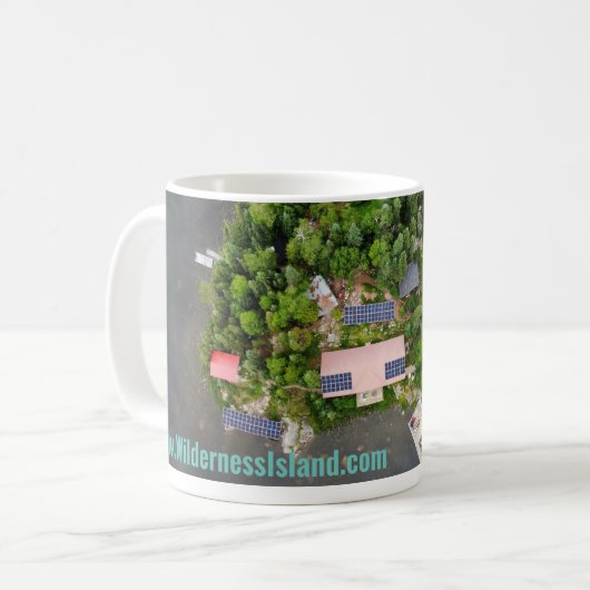 Mok van het wilderniseiland (Voorkant links)