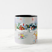 Mok van het winterseizoen (Center)