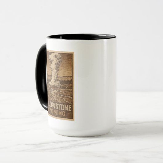 Mok van het Yellowstone National Park (Voorkant links)