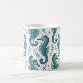 Mok van het zeepaardpatroon (Center)