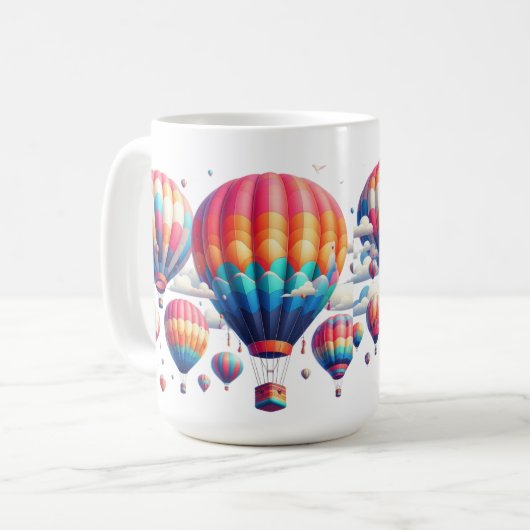 Mok van heteluchtballonnen (Voorkant links)