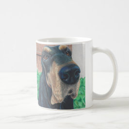 mok van hondenkoffie