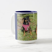 mok van hondenliefhebber, Coffe/Tea-Mok voor Honde (Voorkant links)