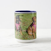 mok van hondenliefhebber, Coffe/Tea-Mok voor Honde (Center)