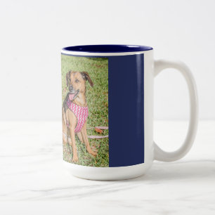 mok van hondenliefhebber, Coffe/Tea-Mok voor Honde