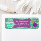 Mok van hotcoacaovakantieadreslabels etiket (Insitu)