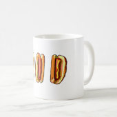 Mok van hotdogkoffie (Voorkant rechts)