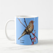 Mok van House Finch Coffee door BirdingCollectible (Links)