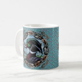 Mok van hout Duck (Voorkant links)