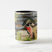 Mok van hout Duck (Midden)