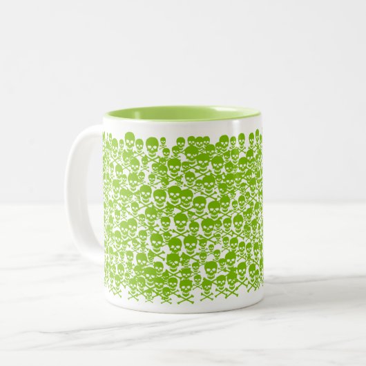 Mok van huid en beenderen (Voorkant links)