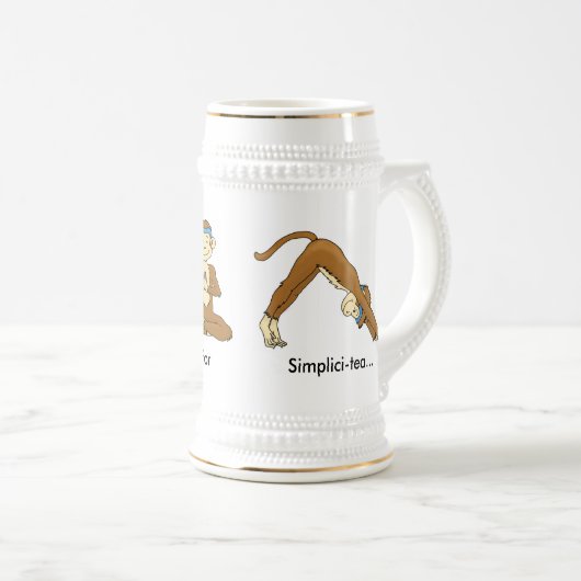 Mok van impliciete thee (Voorkant rechts)