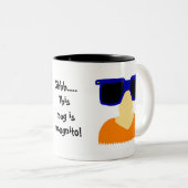 Mok van Incognito Mustache & Glasses (Voorkant rechts)