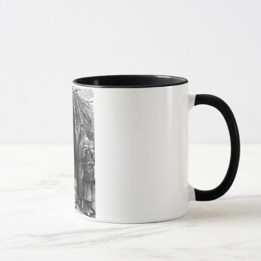 Mok van Indiase stamkoffie (Rechts)
