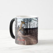 Mok van Jersey Devil verdwijnen (Voorkant links)