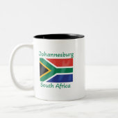 Mok van Johannesburg - Zuid-Afrika - Vlaggenkoffie (Links)