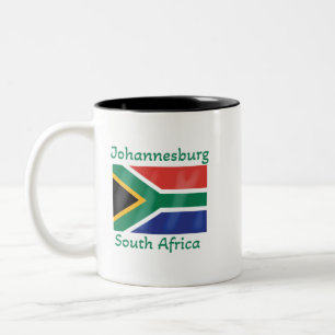Mok van Johannesburg - Zuid-Afrika - Vlaggenkoffie