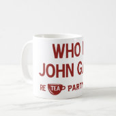 Mok van John Galt Tea Party (Voorkant links)
