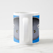 Mok van jumbo-koffie voor robots en Aliens (Achterkant)