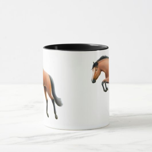 Mok van Jumping Bay Horse Ringer (Midden)