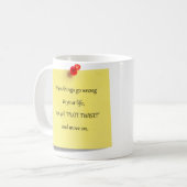 Mok van kaartenkaartje voor kaartenkaartje (Voorkant links)