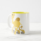 Mok van kameel met Cartoon voor koelen en gieten (Voorkant links)