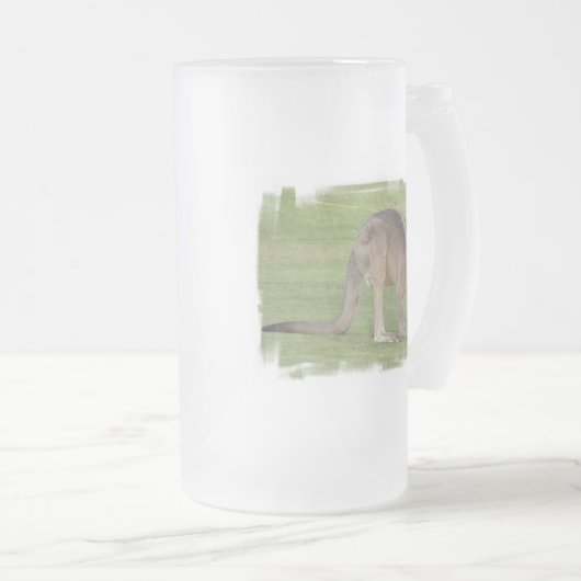 Mok van kangaroo Frosted Beer (Voorkant rechts)