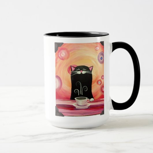 Mok van Kat van Crooked door Studio Coca (Rechts)