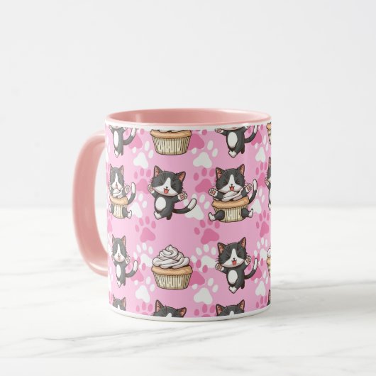 Mok van katten (Voorkant links)