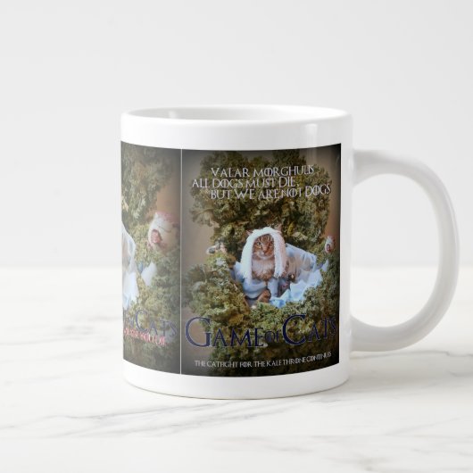 Mok van kattenkoffie (Rechts)