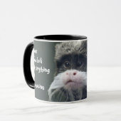 Mok van keizerstamarin (Voorkant links)