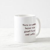 Mok van keramische vrienden en koffie (Voorkant rechts)