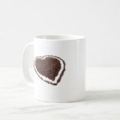Mok van keramische vrienden en koffie (Voorkant links)