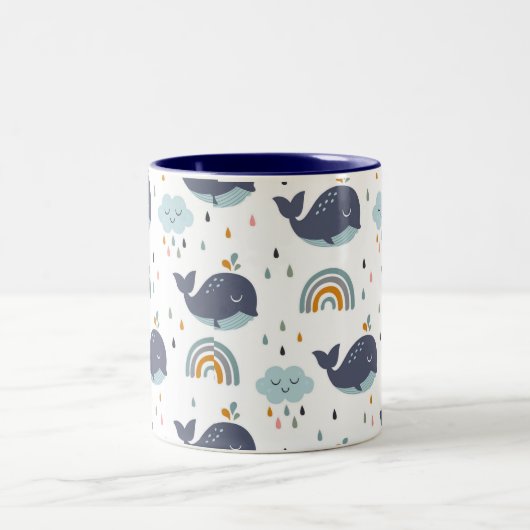 Mok van Kind van Cute Whale (Center)