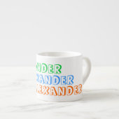 Mok van kinderen met een persoonlijke naam voor ki (Voorkant rechts)