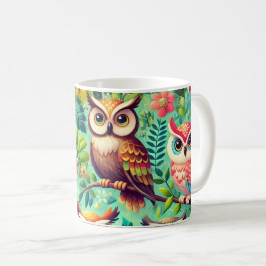 Mok van kippen (Voorkant rechts)